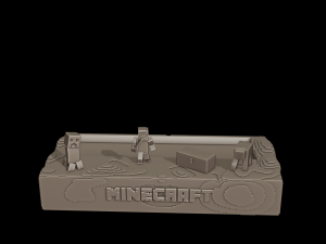 MINECRAFT DOCK NINTENDO SWITCH Model Cetak 3D