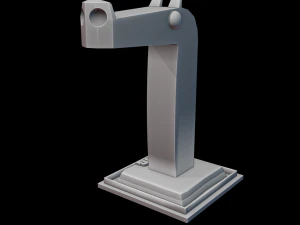DOG EARPHONE HOLDER 3D Print Model