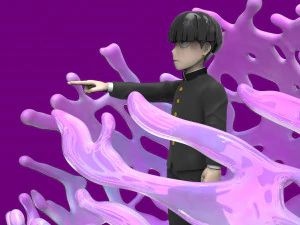 FIGURA DE SHIGEO KAGEYAMA - MOB DEL ANIME MOB PSYCHO 100 Modelo de impresión 3D
