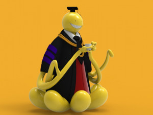 FIGURA DE KOROSENSEI DEL ANIME ASSASSINATION CLASSROOM - ANSATSU KYOUSHITSU 3D 프린트 모델
