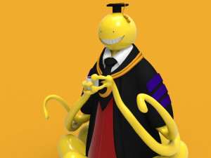 FIGURA DE KOROSENSEI DEL ANIME ASSASSINATION CLASSROOM - ANSATSU KYOUSHITSU 3D 프린트 모델