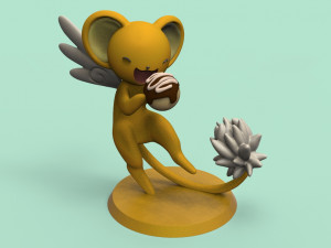FIGURA DE KERO DEL ANIME SAKURA CARD CAPTORS 3D-printmodel
