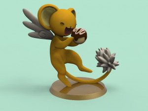 FIGURA DE KERO DEL ANIME SAKURA CARD CAPTORS 3D-printmodel