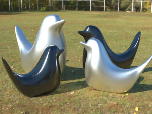 पक्षियों 3D मॉडल