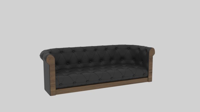 Sofa 3D Model .c4d .max .obj .3ds .fbx .stl .blend 