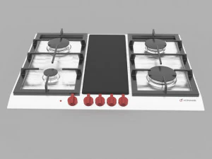 चूल्हा 3D मॉडल