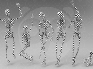Skeleton Pose 3Dモデル
