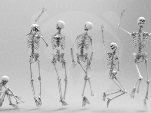 Skeleton Pose 3Dモデル