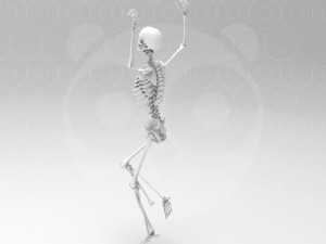 Skeleton Pose 3Dモデル