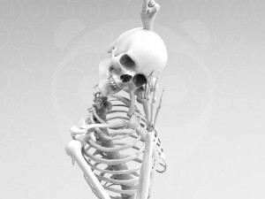 Skeleton Pose 3Dモデル