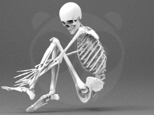 Skeleton Pose 3Dモデル