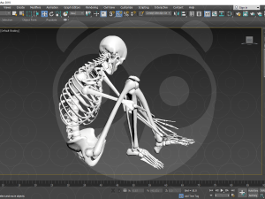 Skeleton Pose 3Dモデル
