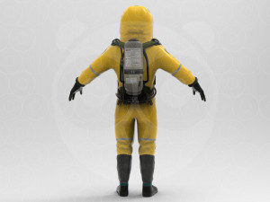 Hazmat suit 3Dモデル