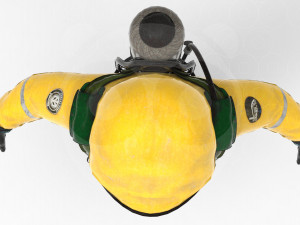 Hazmat suit 3Dモデル