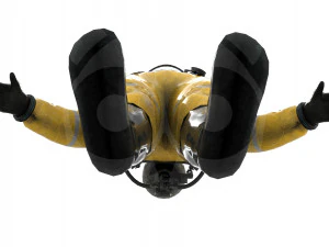 Hazmat suit 3D Model