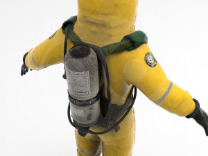 Hazmat suit 3Dモデル