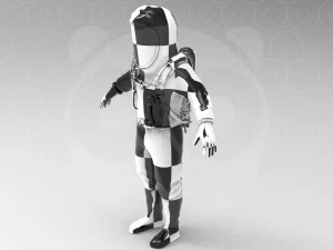 Hazmat suit 3D Model