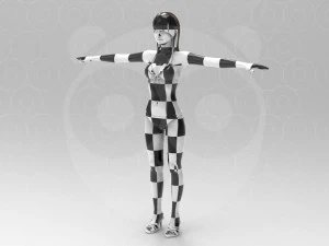 Bikini Girl 3D Model