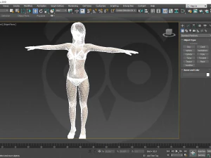 Bikini Girl 3D Model