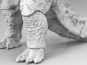 Godzilla - Print 3D Print Model