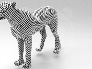 Cheetah - Rigged - Animated 3D Model