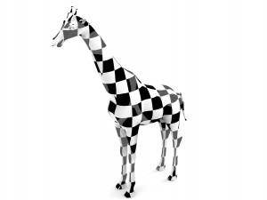 Giraffe - Rigged Modèle 3D