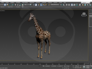 Giraffe - Rigged Modèle 3D