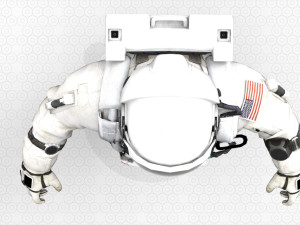Astronaught suit - base mesh 3D-Modell