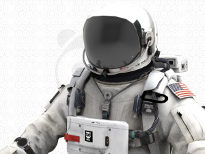 Astronaught suit - base mesh 3D-Modell
