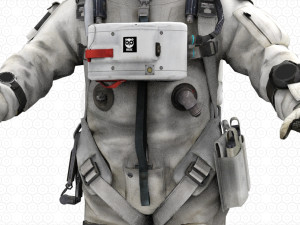 Astronaught suit - base mesh 3D-Modell