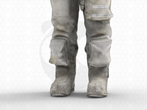 Astronaught suit - base mesh 3D-Modell