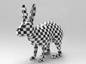 Hare - Rigged - Animated 3D Model