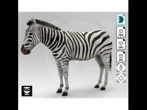 Wild Animal Pack - Non Animated 3D Model