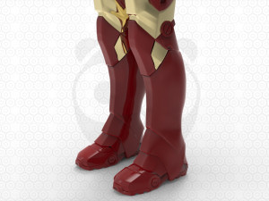 Iron Man - Base Mesh 3Dモデル