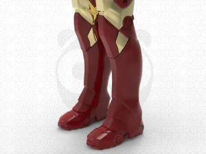 Iron Man - Base Mesh 3D Model