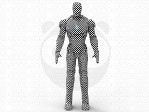 Iron Man - Base Mesh 3Dモデル