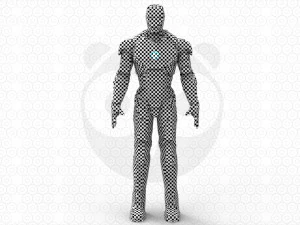 Iron Man - Base Mesh 3D Model