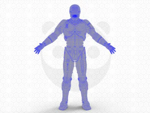 Robocop - Rigged 3D Model