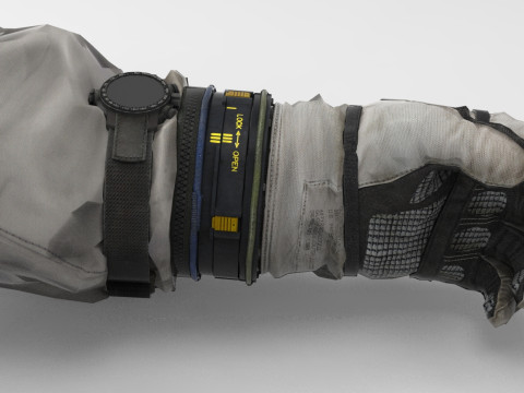 Hands Space View 3D Model