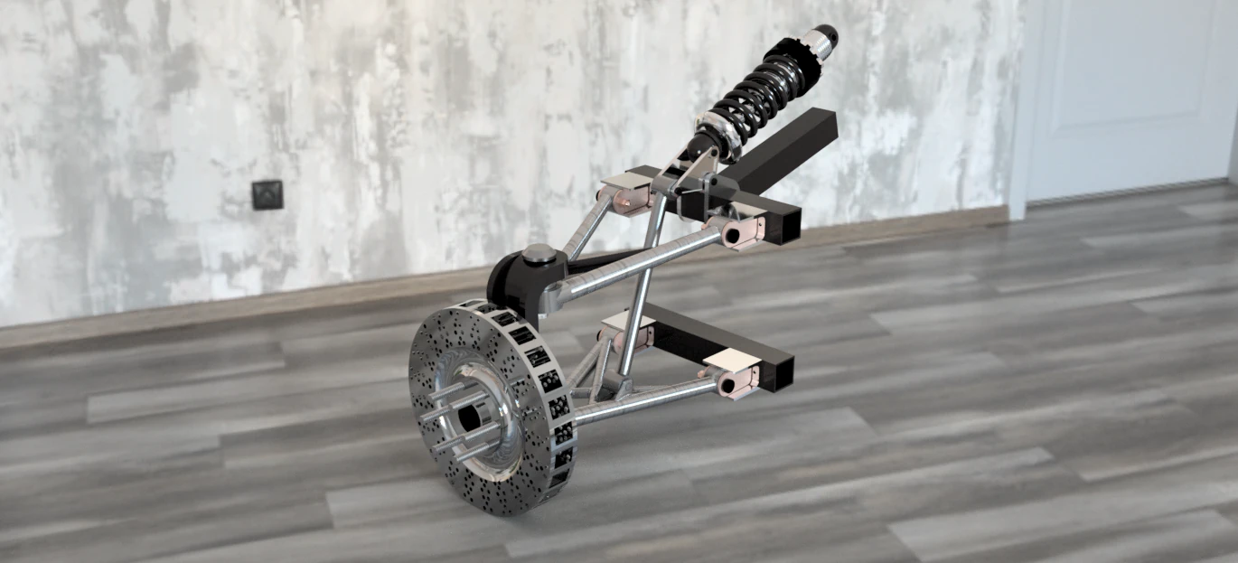 Spring mechanism 3D Model .c4d .max .obj .3ds .fbx .stl .blend 
