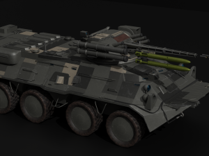BTR-3E1 3D Model