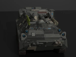 BTR-3E1 3D Model