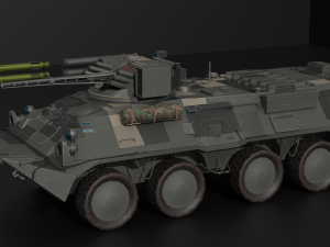 BTR-3E1 3D 模型