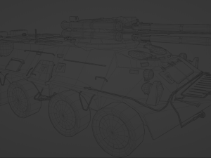 BTR-3E1 3D 模型