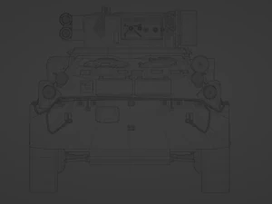 BTR-3E1 3D Model