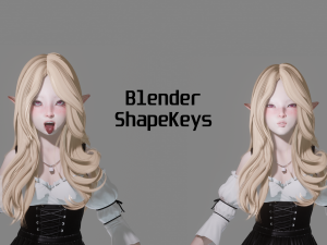 Elf - Realistic Female Character - Blender Eevee Modèle 3D