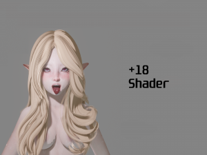 Elf - Realistic Female Character - Blender Eevee Modèle 3D