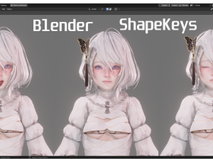 Dual Rapier Swordswoman - Realistic Female Character - Blender Eevee 3D 모델