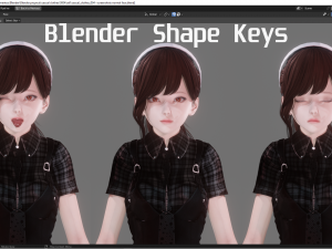 Casual Clothing 0004 - Realistic Female Character - Blender Eevee 3D 模型