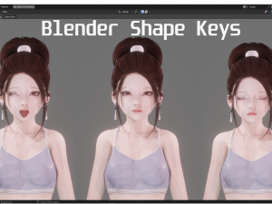 Sport Girl - Realistic Female Character - Blender Eevee 3D Модель